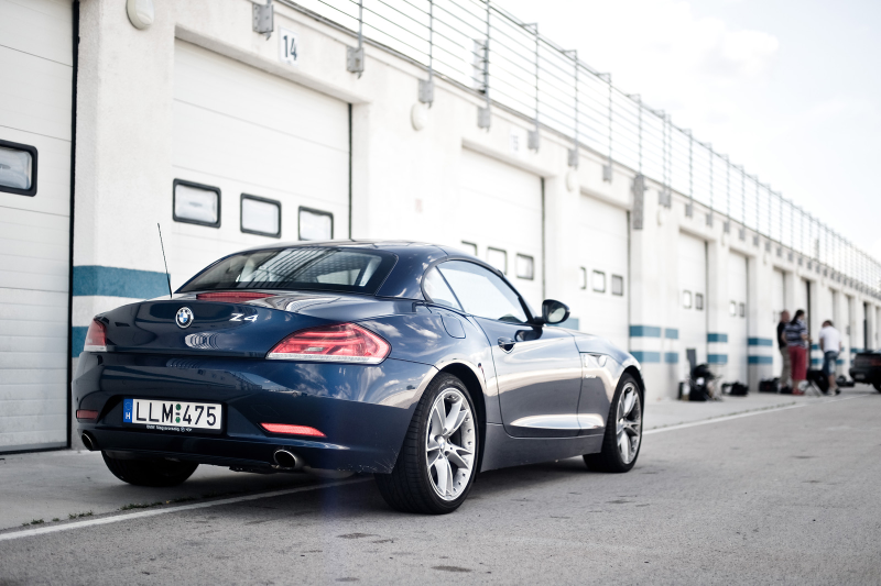 Illustration for article titled Trackside With the New BMW Z4